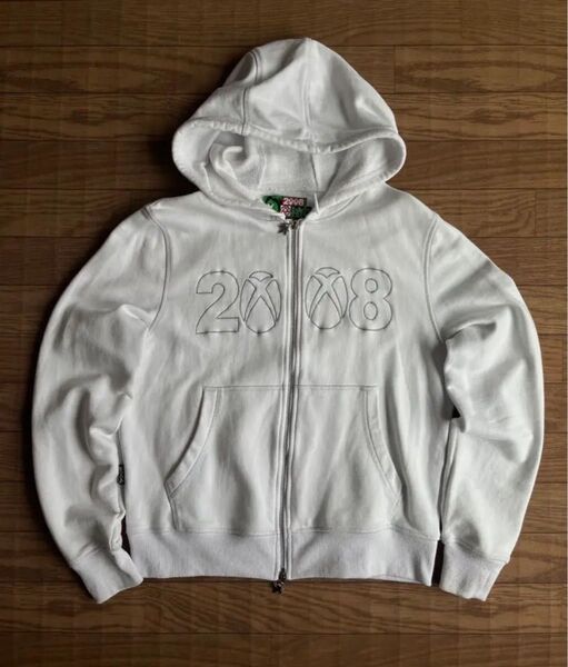 交換か購入お願いします fuckthisindustry hoodie fti 2008 白 パーカー