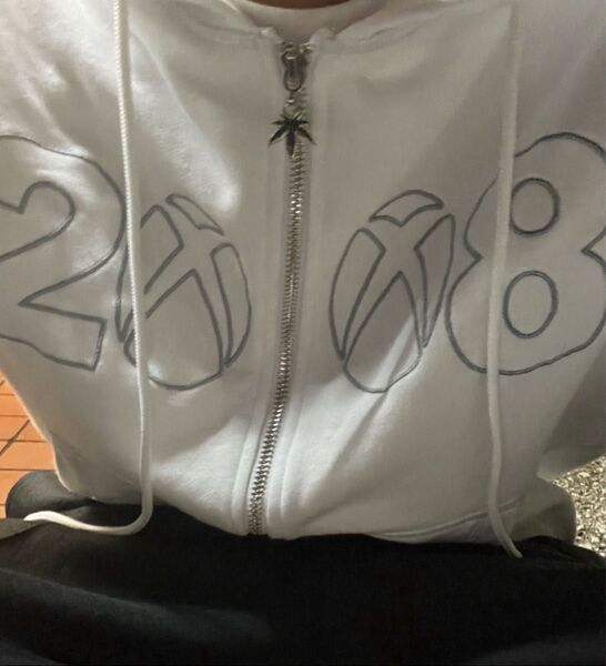 交換か購入お願いします fuckthisindustry hoodie fti 2008 白 パーカー