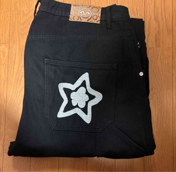 交換してください スターチム 36インチ ブラック デニム