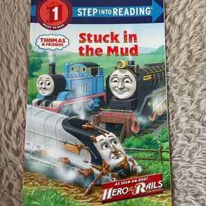 step into reading1stuck in the mud 英語 絵本 トーマスThomas洋書