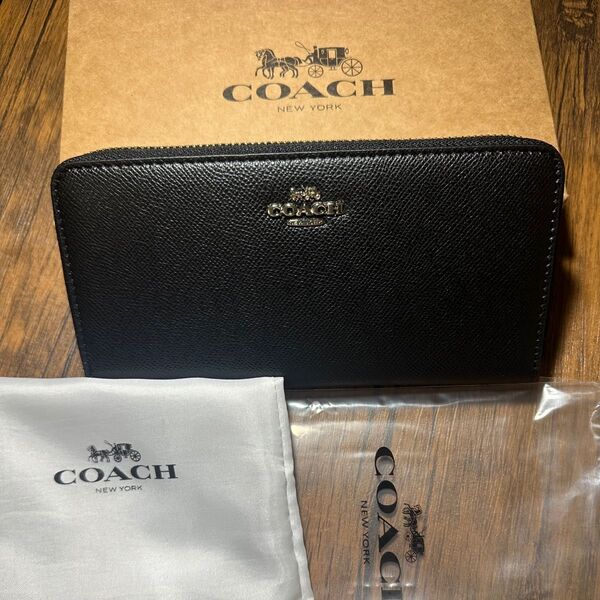 COACH 長財布 ブラック 新品未使用