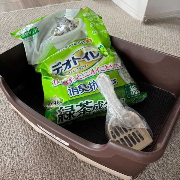 デオトイレ ボンビアルコン(bonbi)システムトイレ ケージ内 猫 ユニチャーム 猫砂 猫トイレ 消臭