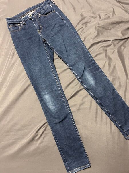 GU レディース スキニー デニム ストレッチ デニムパンツ 64