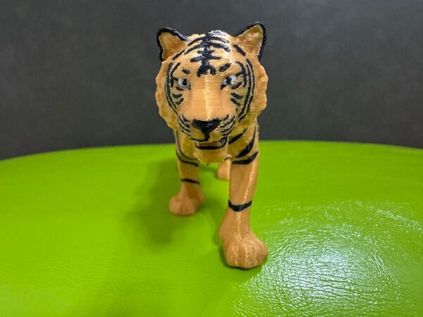 3Dプリント トラ フィギュア模型 動物 玩具 飾り 置物