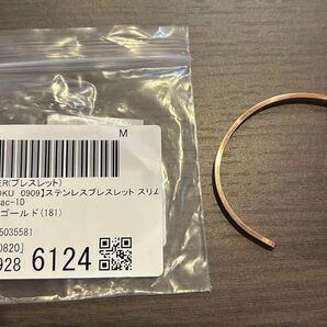 BURNER ステンレスバングル ピンクゴールド