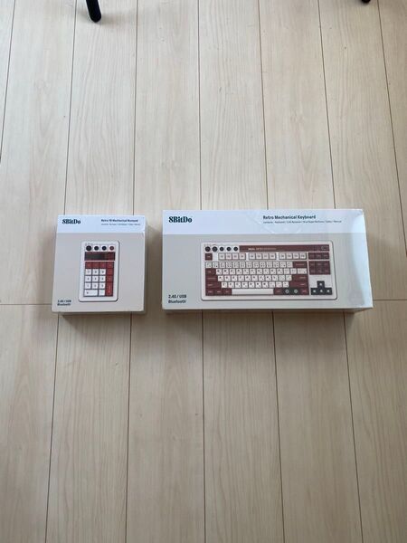 【2点セット】8BitDo レトロメカニカルキーボード&Numpad 新品未開封