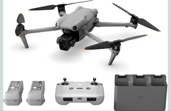 DJI カメラドローン Air 3 Fly MoreコンボDJI RC-N2付属