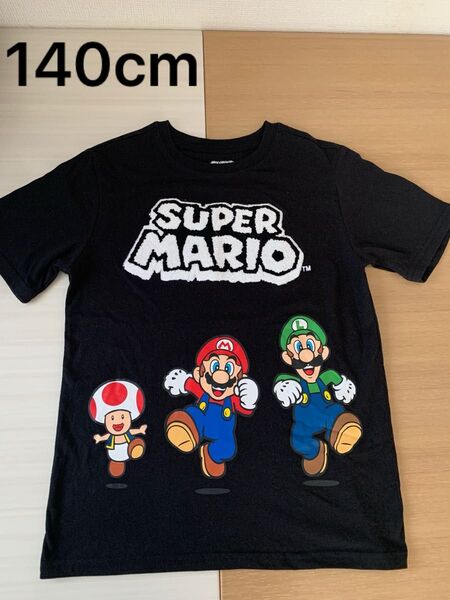 任天堂スーパーマリオ Tシャツ 男の子 半袖Tシャツ ヨッシー 140cm