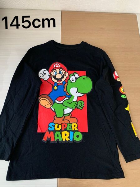 スーパーマリオ 長袖Tシャツ ヨッシー ロンT 男の子 140cm150cm