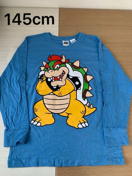 未使用 任天堂スーパーマリオ Tシャツ クッパ 長袖Tシャツ 男の子 140cm