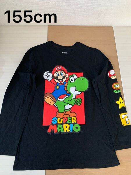 スーパーマリオ 長袖Tシャツ ヨッシー ロンT 男の子 150cm160cm