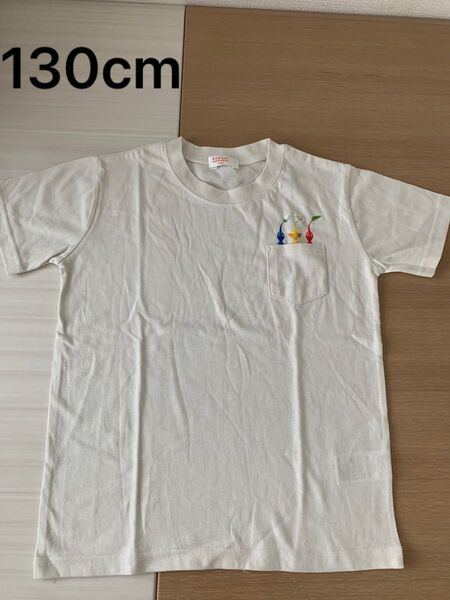 穴あり 任天堂 ピクミン Tシャツ 男の子 半袖 女の子 Tシャツ 130cm