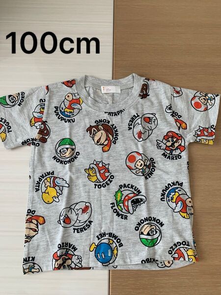 任天堂スーパーマリオ Tシャツ 男の子 半袖Tシャツ 100cm