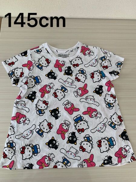 未使用訳あり サンリオ Tシャツ ハローキティ 半袖 女の子140cm150cm