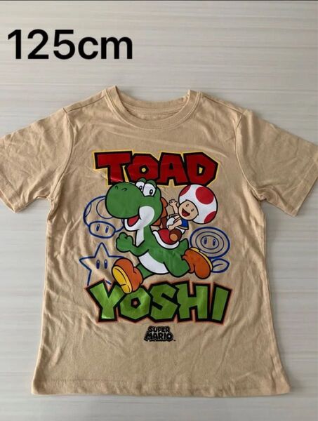 スーパーマリオ Tシャツ ブラザーズ 半袖男の子 Tシャツ 120cm130cm