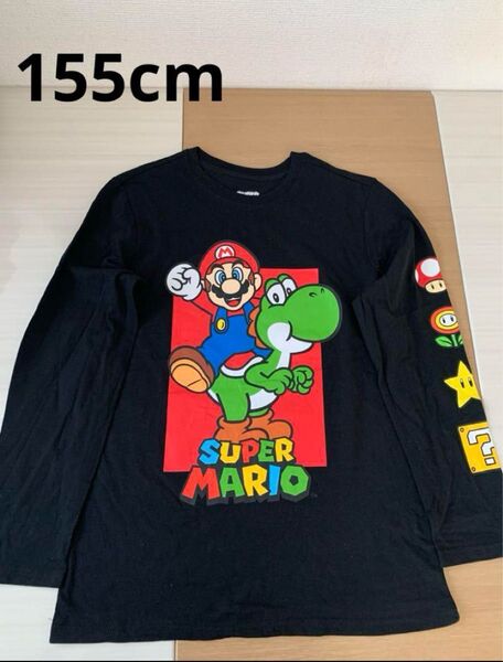 スーパーマリオ 長袖Tシャツ ヨッシー ロンT 男の子 150cm160cm