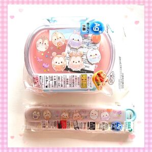 ミッキー&フレンズ ウフフィ ディズニーランチボックス & お箸セット