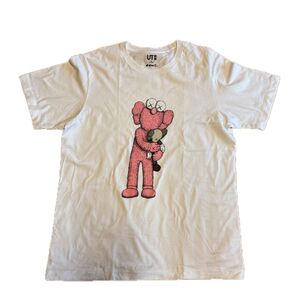 ユニクロ UT KAWS コラボ Tシャツ 白 XLサイズ