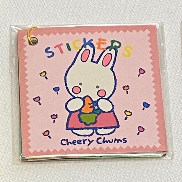 サンリオ チアリーチャム ステッカー シール 昭和レトロ 1985 CHEERY CHUMS sanrio 80s 当時物