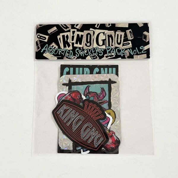 King Gnu ASSORTED STICKERS PACK Tol.2 ステッカー