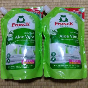 フロッシュ 食器用洗剤 アロエヴェラ アロエの香り 詰替用 800ml 2個