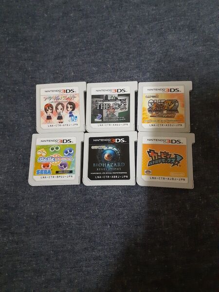 3ds 裸ソフト6本セット