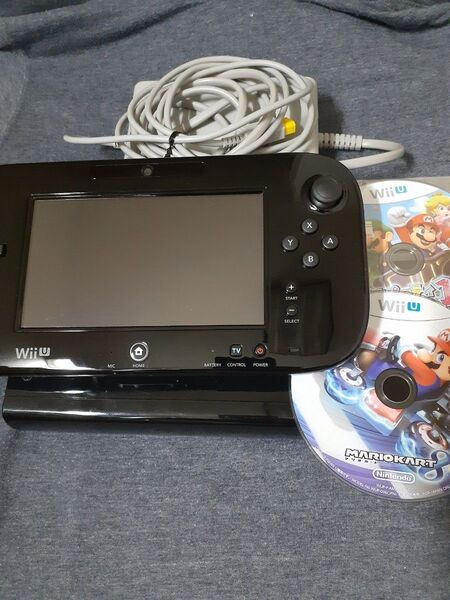 wiiu 本体 プレミアムセット 32gb 欠品多数 オマケ裸ソフト2枚ジャンク