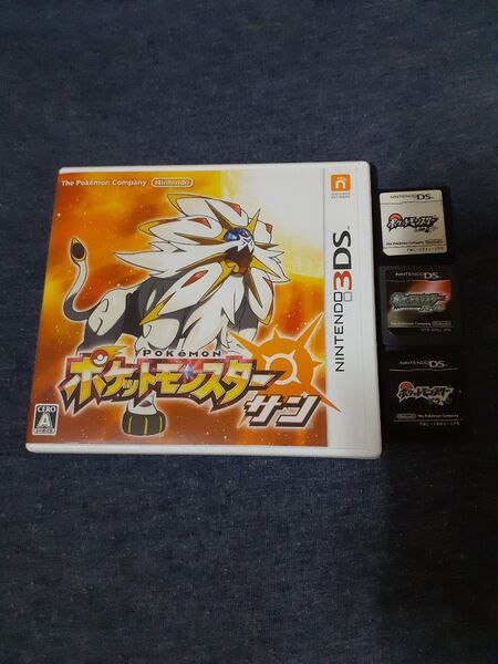 ds 3ds ポケットモンスター 4本セット サン以外ソフトのみ