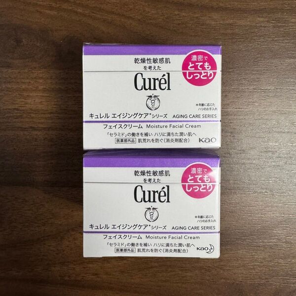 キュレル エイジングケアシリーズ フェイスクリーム とってもしっとり 40g