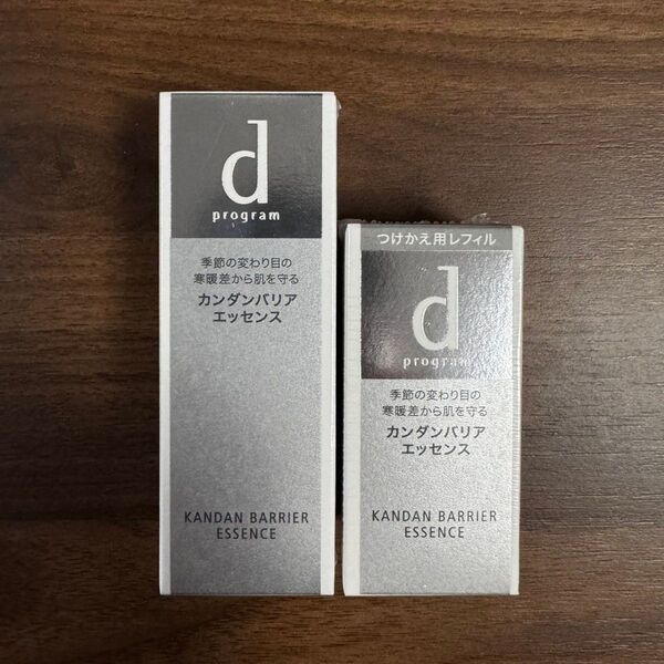d プログラム カンダンバリア エッセンス 敏感肌用保湿美容液 40mL 本体+つけかえ用レフィル