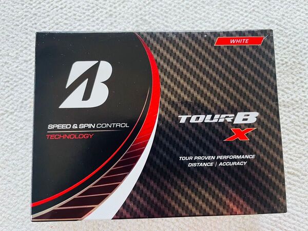 ブリヂストン ゴルフボール TOUR B X ホワイト 新品未使用