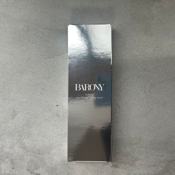 BARONY バロニー ミラー ホワイトニングトゥースペースト 歯磨き粉 ジェル