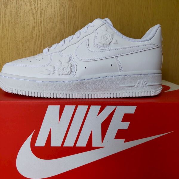 ナイキ AIR FORCE1 07 エアフォース1 薔薇 ローズ 新品24cm