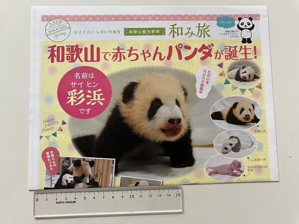 残念!中国返還 ジャイアントパンダ 彩浜 永明 和歌山観光新聞