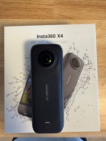 Insta360 X4 美品 新品レンズガード(スタンダード プレミア)のおまけ付き Insta360 X4 アクションカメラ