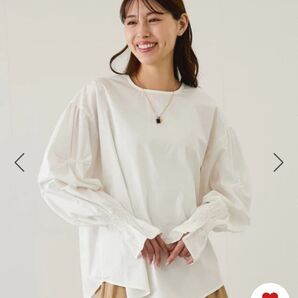 JAYRO袖ギャザーブラウス