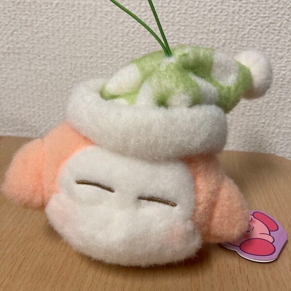 星のカービィ 羊毛フェルト風すやすやminiぬいぐるみ ワドルディ マスコット ぬいぐるみ タグ付き