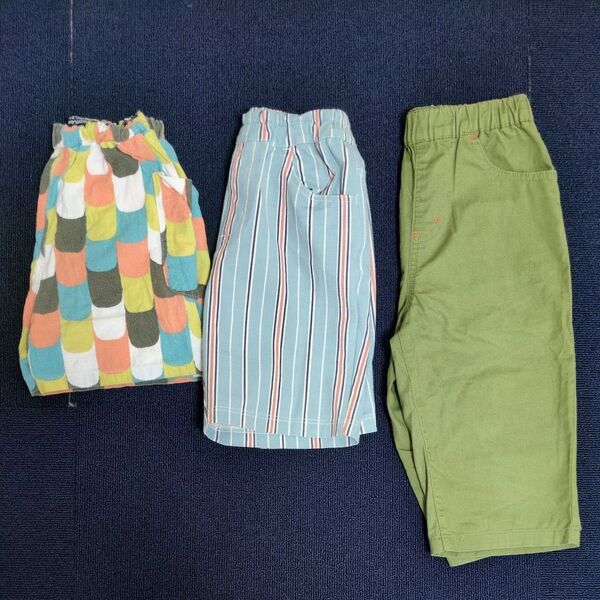 キッツ ショートパンツ3点 120サイズ