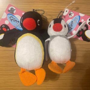 pingu ピングー ボールチェーン付き マスコット ぬいぐるみ ペンギン