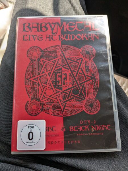 BABYMETAL LIVE AT BUDOKAN DVD