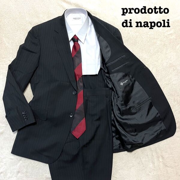 prodotto di napoli ブラック ストライプ BB6 1タック