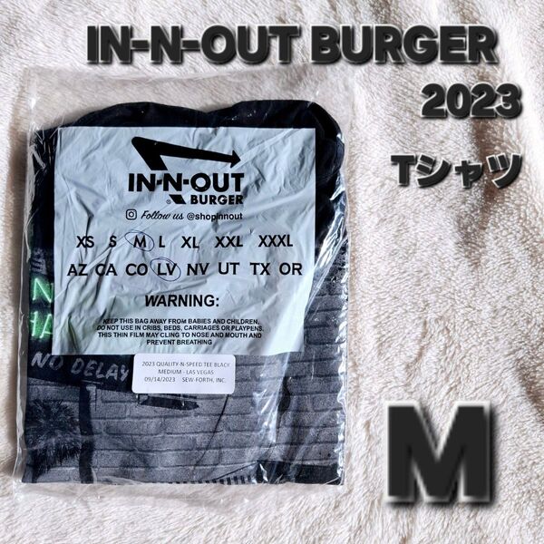 新品 IN-N-OUT BURGER 2023 LAS VEGAS Mサイズ