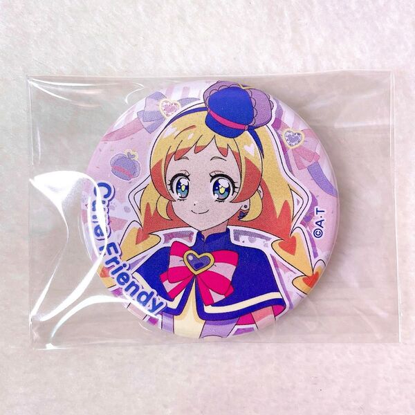 わんだふるぷりきゅあ プリスト プリントクッキー缶バッジ キュアフレンディ