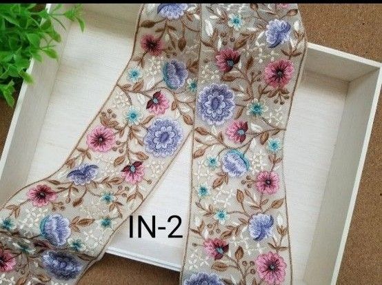 インド刺繍リボン 刺繍リボン