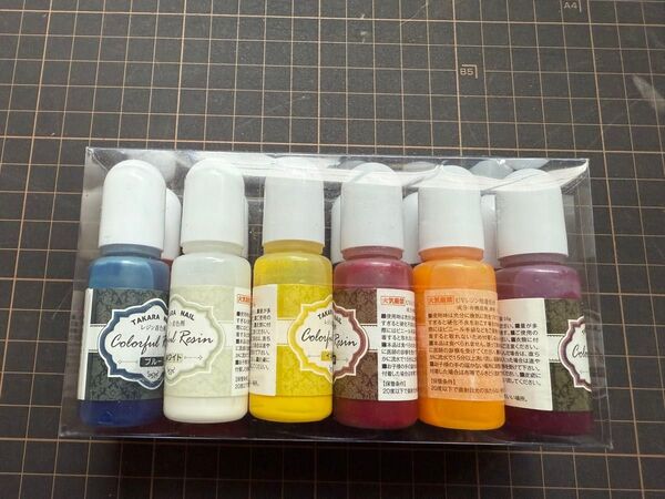 TAKARA NAIL カラフルレジン 12色セット レジン着色剤