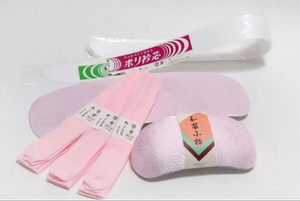 和装 着付け小物 7点セット ピンク 帯枕 前板 衿芯2本 腰紐3本 セール 入学式 七五三 激安 結婚式 成人式