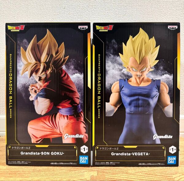 新品未開封 ドラゴンボールZ Grandista 孫悟空・ベジータ 2種セット