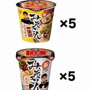 新品・未開封】HIKAKIN PREMIUM 新みそきん 濃厚味噌ラーメン 5個+新みそきんメシ5個セット