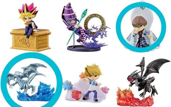 遊戯王 デスクトップコレクション フィギュア 海馬瀬人 青眼の白龍