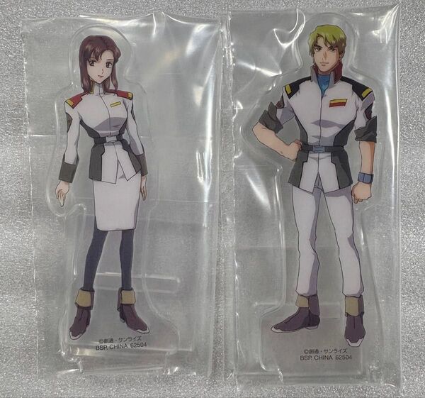 一番くじ ガンダムSEED アクリルスタンド★ムウ&マリュー